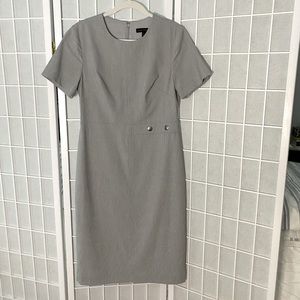 Banana Republic Gray Sheath Dress
